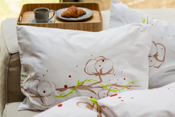 Cotton Buds king duvet set - by Hala - Image 2