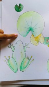 Frog and Nenuphar